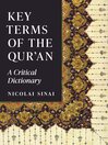 Cover image for Key Terms of the Qur'an
